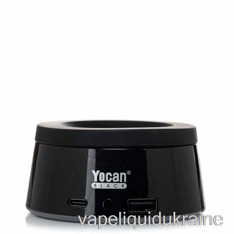 Vape Ukraine Yocan Black Celestial Flux Wireless Charger Black
